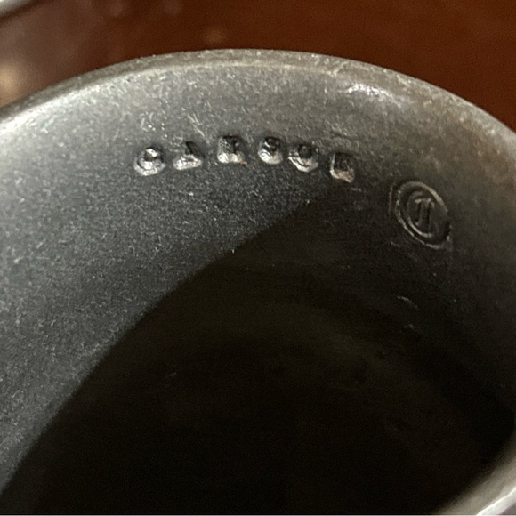 Carson Pewter sugar and creamer set. - Picture 3 of 12